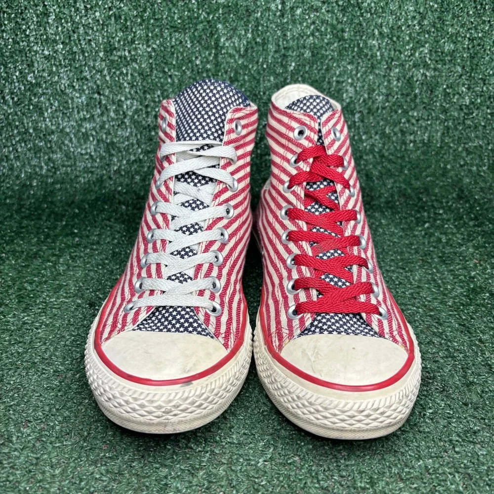 Converse Chuck Taylor All Star Spec Hi USA Sneakers Red Unisex Mens 8 Womens 10‎